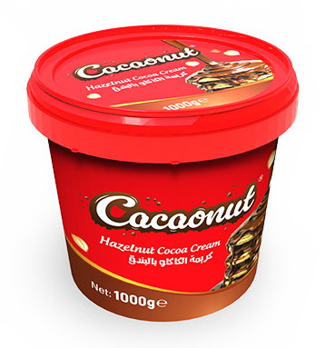 Cacaonut 1kg X-Large Turkish Chocolate Hazelnut Spread - Professional Bakeries